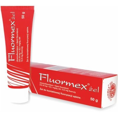 Fluormex, (33,19 mg + 22,1 mg)/g, żel, 50 g main product photo
