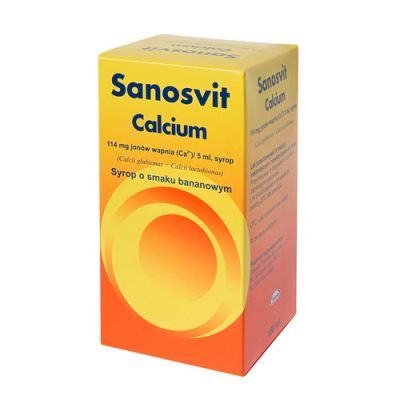 Calcium Sanosvit, syrop, 150 ml main product photo