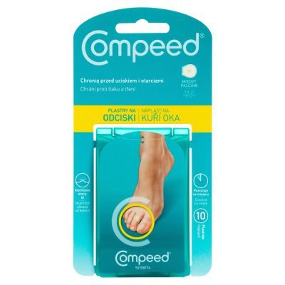 Plastry Compeed, na odciski między palcami, 10 szt. main product photo
