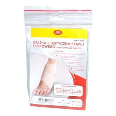 Pani Teresa Opaska elastyczna stawu skokowego, rozmiar L (z taśmą), 1 szt. main product photo