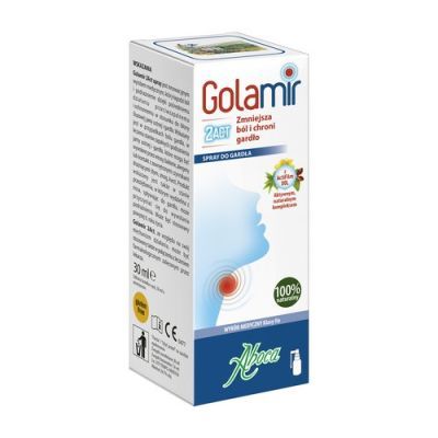 Golamir 2ACT, spray do gardła, 30 ml main product photo
