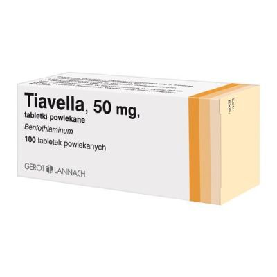 Tiavella, 50 mg, tabletki powlekane, 100 szt. main product photo