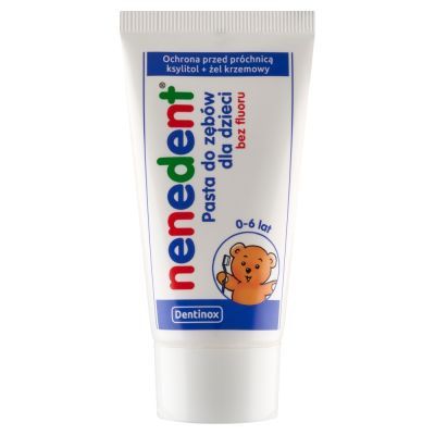 Nenedent, pasta do zębów dla dzieci bez fluoru, 50 ml main product photo