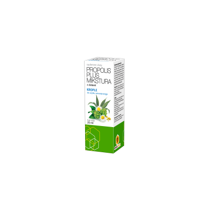 Propolis Plus Mikstura, krople, 20 ml main product photo