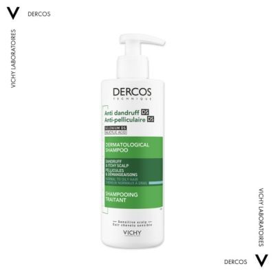 Vichy Dercos, szampon przeciwłupieżowy, włosy tłuste, 390 ml main product photo