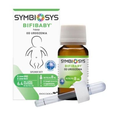 Symbiosys Bifibaby, krople, 8 ml main product photo