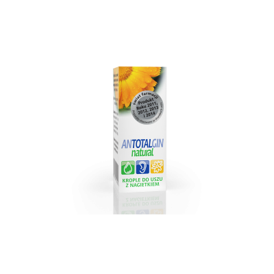 Antotalgin Natural, krople do uszu, 15 g main product photo